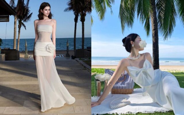 Mùa hè là thời điểm lý tưởng để lên kế hoạch cho những chuyến du lịch biển thư giãn. Và một trong những trang phục không thể thiếu trong vali của mỗi cô gái chính là váy trắng đi biển